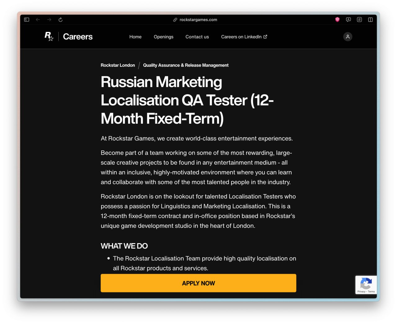 Rockstar ищут человека со знанием русского для адаптации маркетинговых материалов. Возможно, предстоит помогать с запуском GTA VI. Нужно будет консультировать команду по вопросам локализации, вычитывать тексты и много работать с дизайнерами. Откликаемся здесь.
