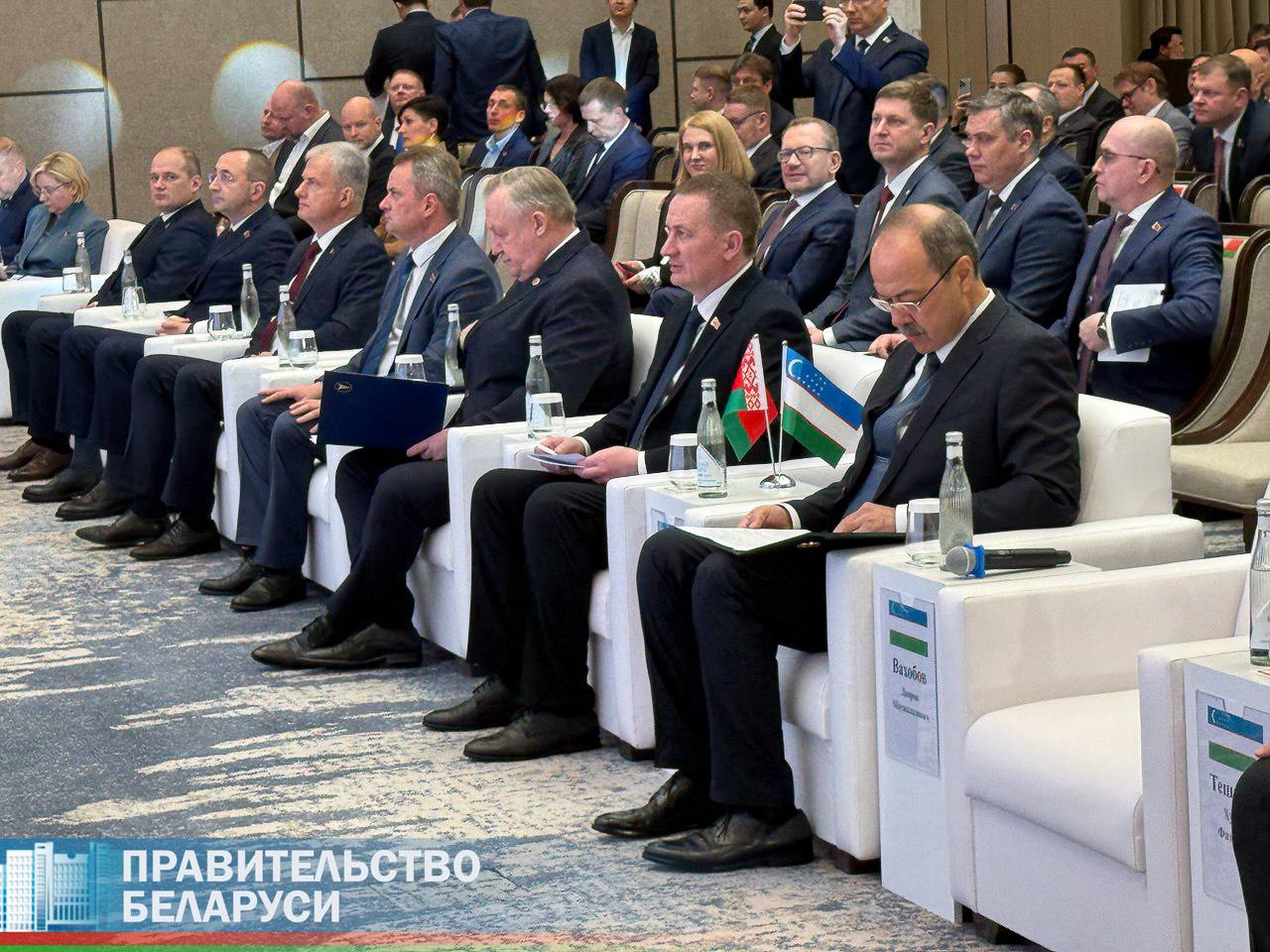 Премьеры Беларуси и Узбекистана приняли участие в заседании Узбекско Белорусского делового совета