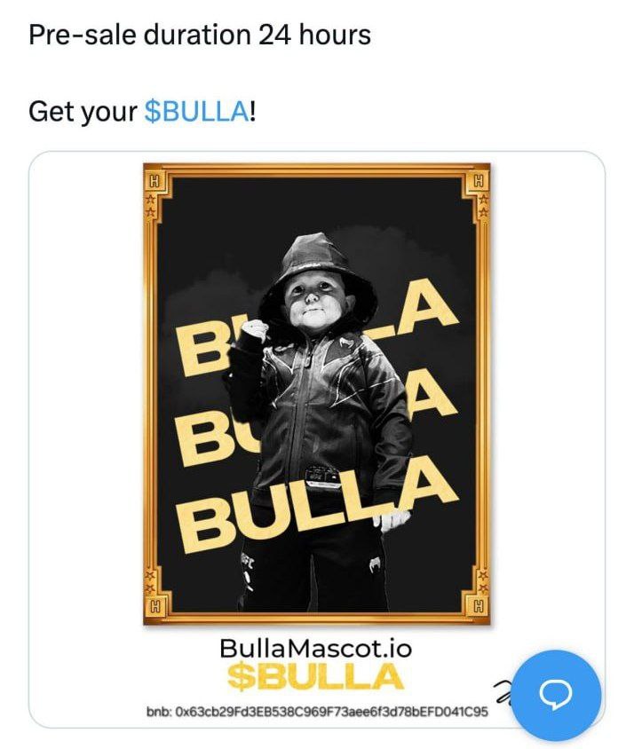 Блогер Хасбик анонсировал запуск собственного щиткоина BULLA. За первые 7 часов пресейла проект собрал уже $7 млн. Однако у инвесторов возникли вопросы к экономике: основатель получает 20% эмиссии, ещё 20% уходит на развитие, и только 5% заложено на ликвидность. Ранее два проекта Хасбика: NFT-коллекция и токен BARSIK — провалились.