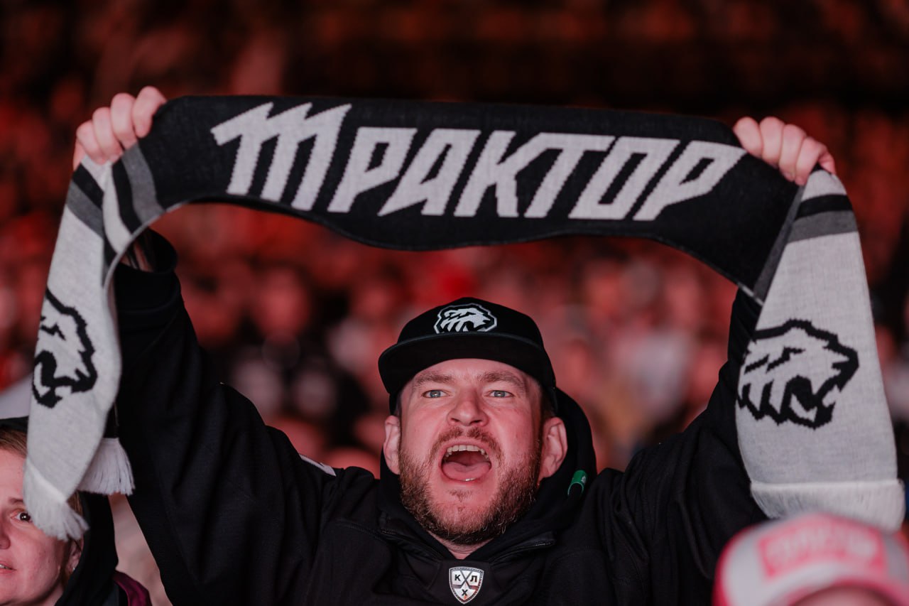 Ура! Первый матч финала Кубка Гагарина завершился со счетом 2:1 в пользу «Трактора»