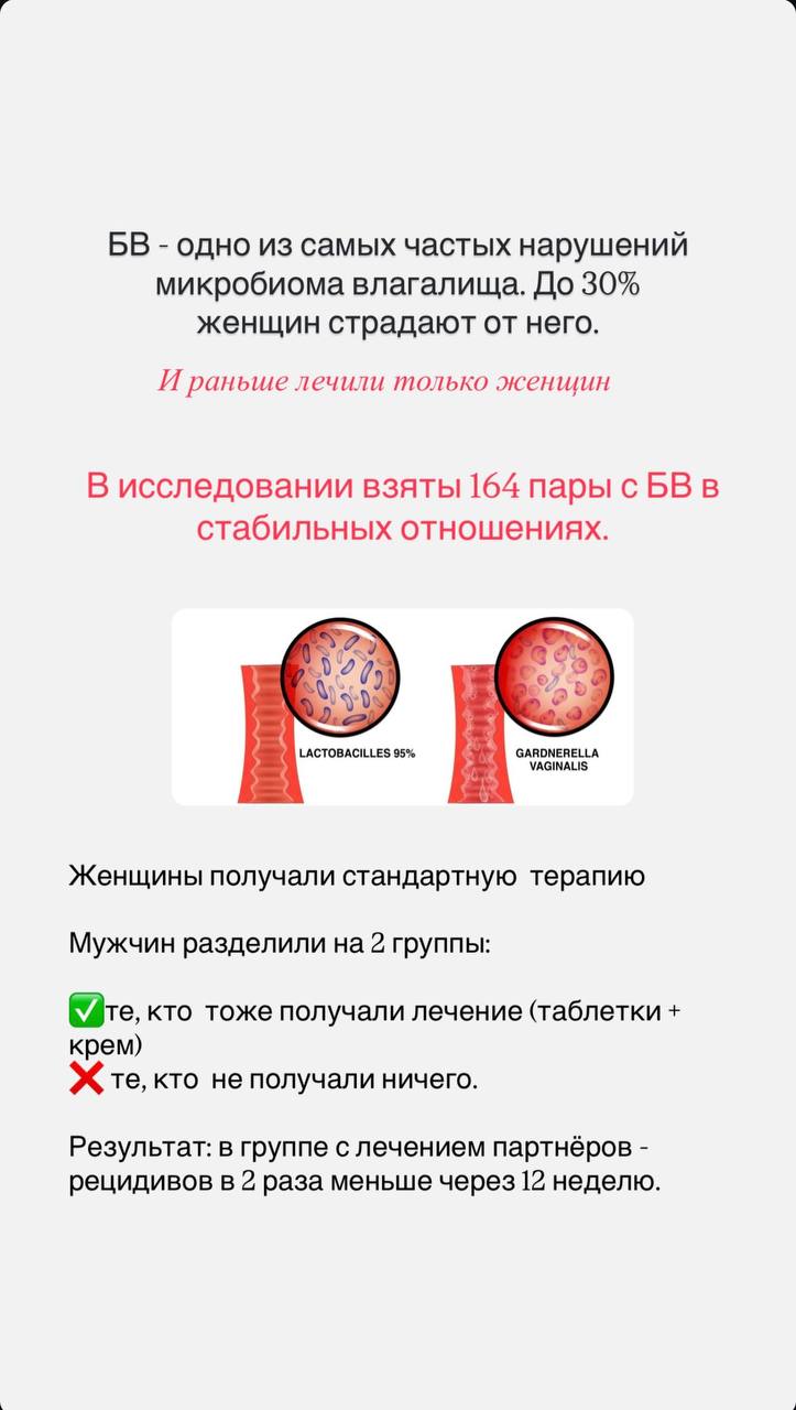 Вышли новые исследования про бактериальный вагиноз