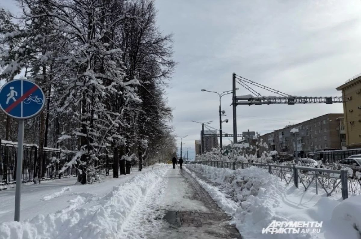 Апрель 2025 года в Пермском крае войдёт в историю метеонаблюдений благодаря мощному снегопаду и перепадам температуры, сообщили в ГИС-центре ПГНИУ, подводя итоги месяца. Главным событием месяца метеорологи назвали «снегопад века» 28-29 апреля, однако значимыми также были очень тёплое начало месяца с температурным рекордом в Перми и волна тепла с 19 по 24 апреля. Средняя температура воздуха в Перми оказалась выше нормы на 1,2 градуса, а количество выпавших осадков превысило месячную норму более чем вдвое. При этом по количеству осадков месяц всё же не стал рекордным: в 1909 году их было больше. Источник ЧП Пермь Прислать новость