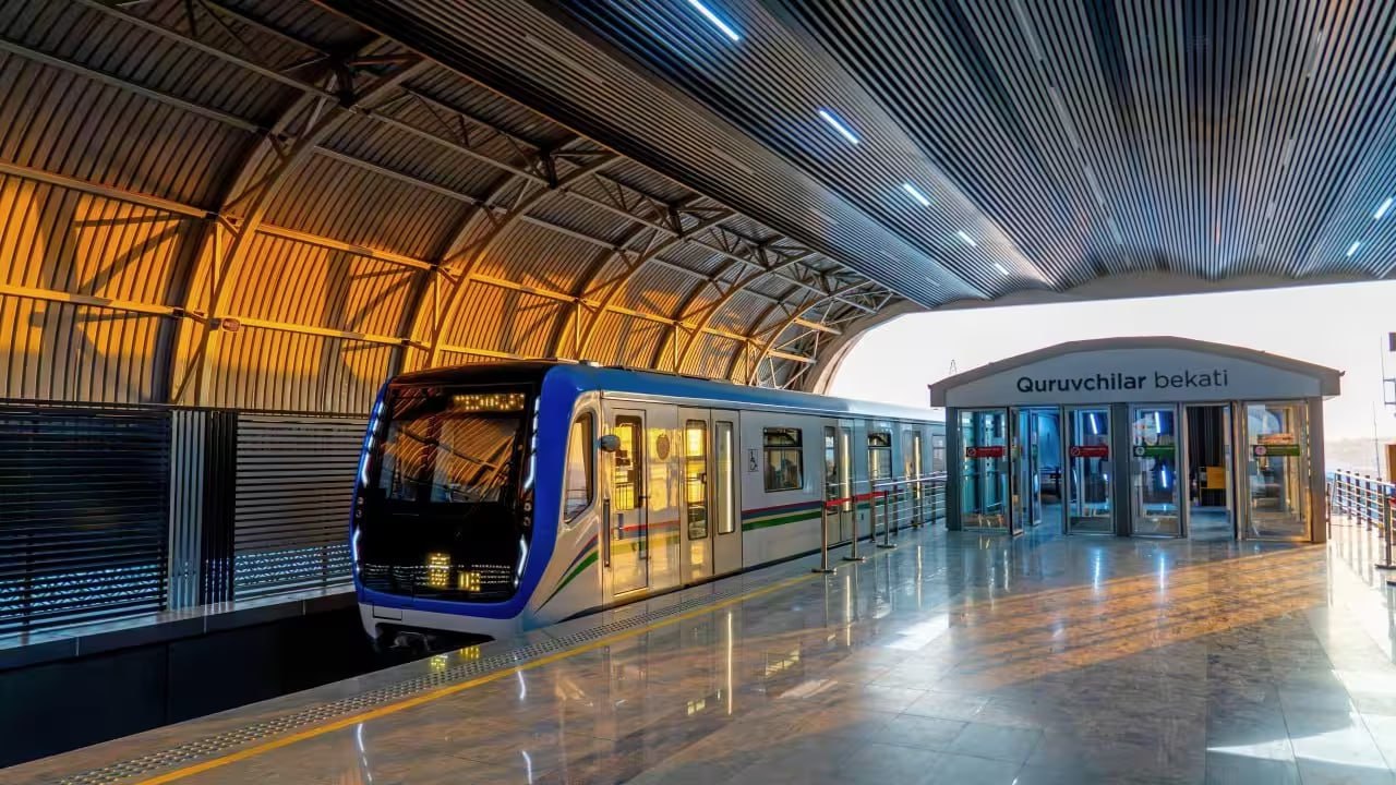 В Ташкенте спустя 5 месяцев полностью возобновилась работа наземного метро Столичный метрополитен сообщил о восстановлении работы всех станций наземного метро с 1 ноября   uznews uz ru news 104574 uznews