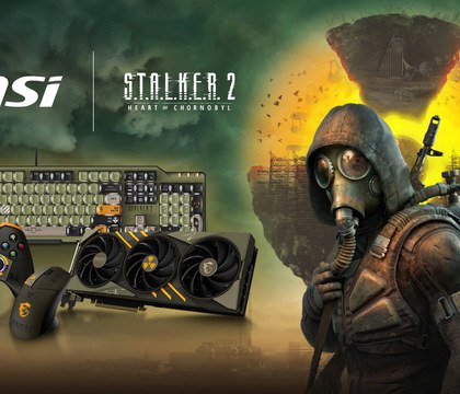 MSI представляет лимитированную серию продуктов S.T.A.L.K.E.R. 2: Heart of Chornobyl  Некоторое время назад MSI заинтриговала пользователей выходом лимитированной видеокарты, посвященной игре S.T.A.L.K.E.R. 2: Heart of Chornobyl. Как оказалось, этим компания не ограничилась. Для поклонников шутера MSI приготовила целый игровой набор. Кроме видеокарты GeForce RTX 4070 Ti SUPER STALKER 2 Edition, в него вошли мышка, клавиатура и геймпад.  Читать далее