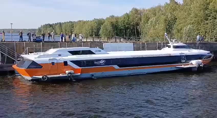 Первый рейс судна Метеор 120Р из Нижнего Новгорода в Ростов на Дону