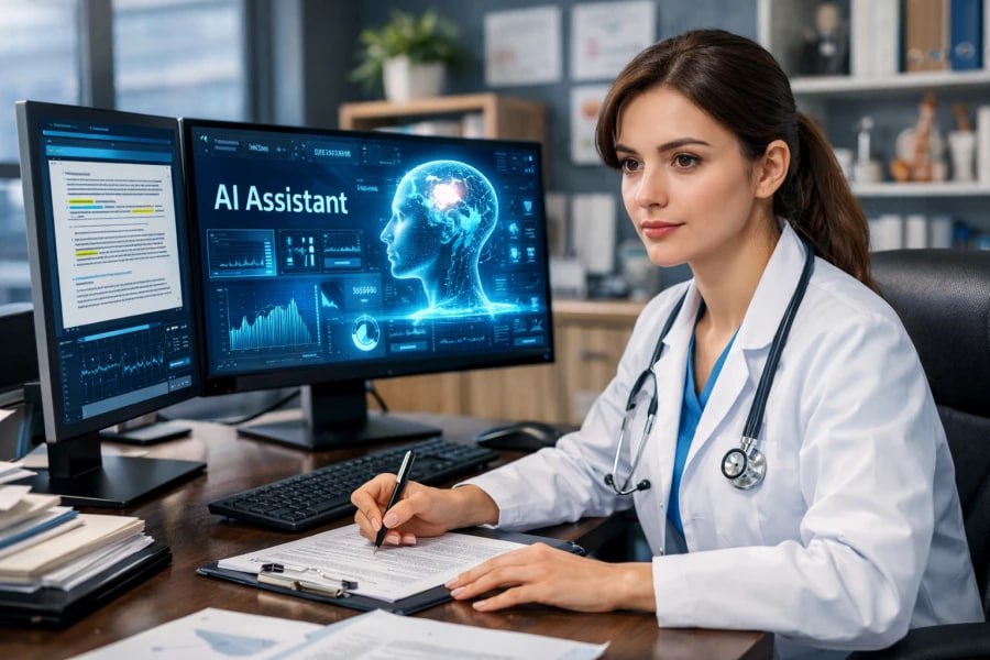 Компания К Скай разработала сервис на основе ИИ для автоматической проверки медицинских документов Новый сервис проверки качества заполнения медицинских документов основан на значительном опыте резидента Сколково К Скай применения технологий ИИ в здравоохранении Разработанный сервис помогает врачам автоматизировать проверку качества медицинского документа до его подписания и сохранения в базе данных электронных медицинских карт Решение не только анализирует медицинские документы на ошибки заполнения логичность непротиворечивость данных и нерегламентированных сокращений но позволяет осуществлять внутренний контроль качества ведения документов производить подготовку к внешним проверкам и аудитам Решение позволяет проверить документ и сгенерировать подробный отчет в течение 5 15 секунд Подробнее   Подпишись на MASHNEWS