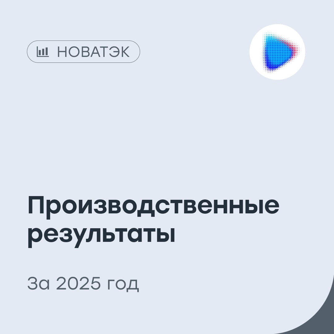 НОВАТЭК нейтральный год в жестких условиях Один из крупнейших добытчиков природного газа представил предварительные производственные результаты за 2025 год Общая добыча углеводородов выросла на 0 9 год к году и составила 673 млн бнэ Добыча природного газа выросла на 0 6 и составила 84 6 млрд куб м Общий объем реализации природного газа включая СПГ составил 76 6 млрд куб м что на 1 5 ниже аналогичного показателя годом раннее Добыча жидких углеводородов выросла на 2 3 и составила 14 1 млн тонн Общий объем реализации жидких углеводородов составил 17 9 млн тонн что на 8 9 выше аналогичного показателя годом раннее Объем переработки деэтанизированного газового конденсата вырос на 1 5 и составил 13 4 млн тонн Объем переработки стабильного газового конденсата вырос на 8 5 и составил 8 млн тонн Предварительные итоги года для НОВАТЭКа выглядят нейтрально и в целом укладываются в ожидания рынка Компания смогла удержать стабильный уровень добычи газа несмотря на непростую внешнюю конъюнктуру и ограничения на экспортных направлениях Сезонное оживление в IV квартале традиционно поддержало объемы но в годовом выражении динамика остается практически плоской Пока в отчетности не просматривается заметный вклад от Арктик СПГ 2 что вполне объяснимо этапом запуска проекта и сохраняющимися логистическими сложностями Однако именно этот актив должен стать ключевым драйвером роста уже в ближайшей перспективе и мы ожидаем что эффект от него начнет проявляться в результатах текущего года Наш таргет по акциям НОВАТЭКа 1824 рубля покупать NVTK vse v cifre