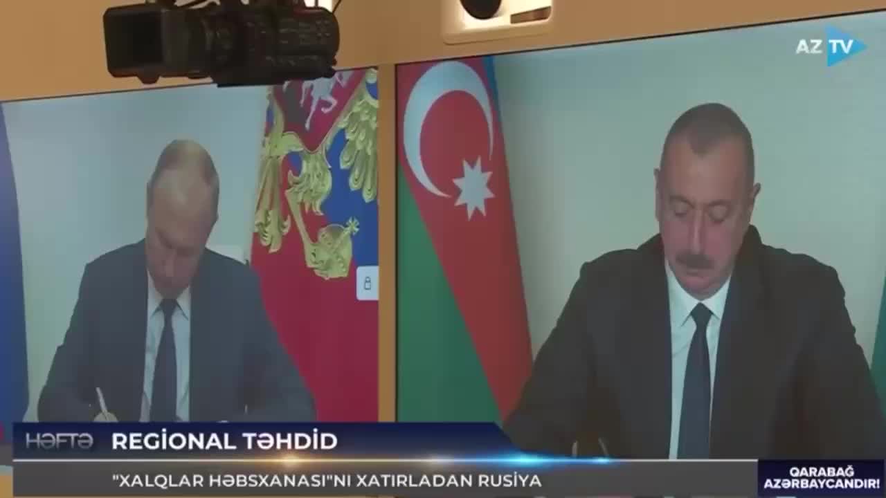 Азербайджанское ТВ критикует Путина за действия ОМОНа