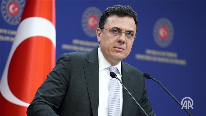 Пресс секретарь Министерства иностранных дел Турции Онджю Кечели заявил что на встрече по вопросу Газы прошедшей в городе Майами штат Флорида США с участием представителей Турции США Египта и Катара были рассмотрены вопросы касающиеся реализации первого этапа мирного плана по Газе и состоялся обмен мнениями по поводу перехода ко второму этапу Подробнее на нашем сайте v aa com tr 3776563 24 7 в сутки с Агентством Анадолу