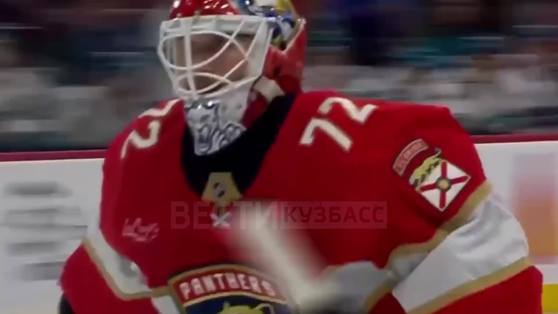 Драка голкиперов Бобровского и Недельковича в НХЛ: первое столкновение за шесть лет