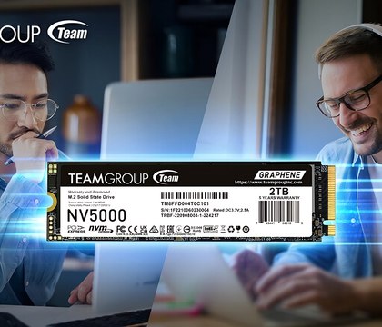 TEAMGROUP представила безбуферный PCIe 4.0 SSD NV5000 — до 5000 МБ/с при чтении  Компания TEAMGROUP объявила о запуске новой линейки твердотельных накопителей и представила в ее рамках первый продукт — безбуферный PCIe 4.0 SSD начального уровня под названием NV5000. Модель будет предлагаться в двух модификациях емкостью 1 и 2 ТБ. Старшая предложит скорость последовательного чтения и записи до 5000 и до 3000 МБ/с соответственно, младшая — до 4500 и 1900 МБ/с.  Читать далее