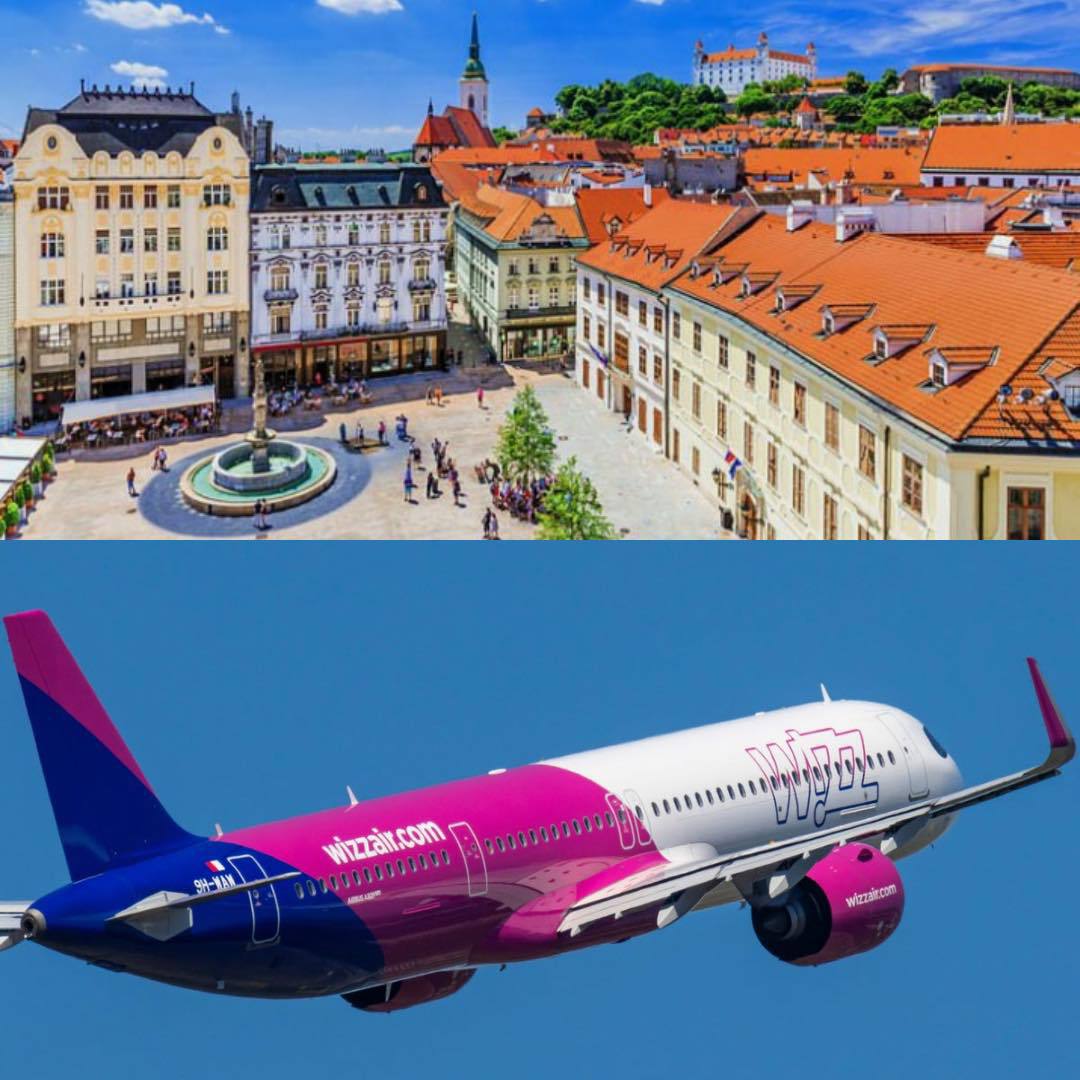 Wizz Air начинает выполнение полетов по направлению Братислава Ереван С 13 января 2026 авиакомпания Wizz Air начнет выполнение полетов по направлению Братислава Ереван Братислава с частотой полетов 3 раза в неделю по вторникам четвергам и субботам Ранее авиакомпания объявила об открытии своей базы в аэропорту Звартноц t me armeniangc   Если у вас оформлен Telegram Premium поддержите наш канал по ссылке