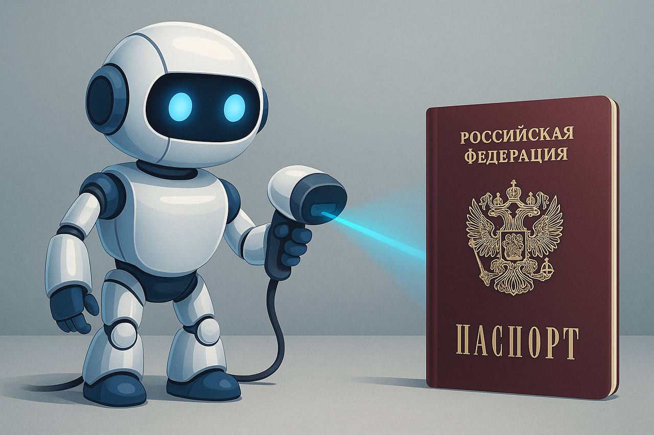 ИИ сканирует почти 130 паспортов в секунду А вы знали, что у нас в России уже создан искусственный интеллект, который сканирует 2500 разворотов паспорта за 20 секунд? Я за 20 секунд если не больше сканирую только свой один паспорт. И такой скоростной процесс уже даже налажен. Модель применяют в своей работе 10 отечественных банков, сотовые операторы, в ЖД-кассах и даже в одном из столичных аэропортов. Эта версия ИИ почти не совершает ошибок — то есть все тексты читаются, изображения не размазываются.