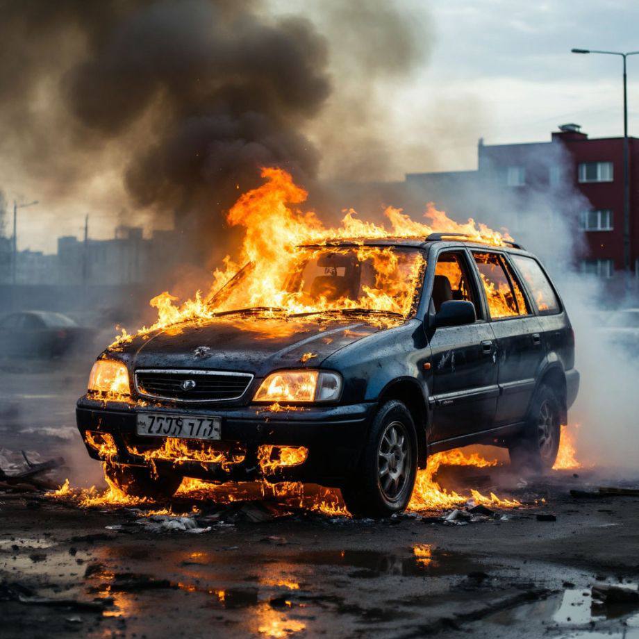 Во Владивостоке задержали поджигателя иномарки уголовное дело уже возбуждено Сотрудники полиции задержали подозреваемого в умышленном поджоге автомобиля На улице Лермонтова произошло возгорание автомобиля Сузуки Хастлер Владелец транспортного средства 48 летний местный житель обнаружил пожар наблюдая с балкона за припаркованной машиной супруги Размер материального ущерба составил свыше 700 тысяч рублей В ходе оперативно разыскных мероприятий с помощью записей камер видеонаблюдения был установлен подозреваемый 42 летний горожанин ранее имевший судимость Мотивом преступления стала личная неприязнь к владелице автомобиля Возбуждено уголовное дело по факту умышленного уничтожения имущества путём поджога Санкция статьи предусматривает наказание в виде лишения свободы на срок до 5 лет В настоящее время ведётся расследование по итогам которого будет принято процессуальное решение PRIMPRESS в MAX ДЗЕН ЧАТ БОТ