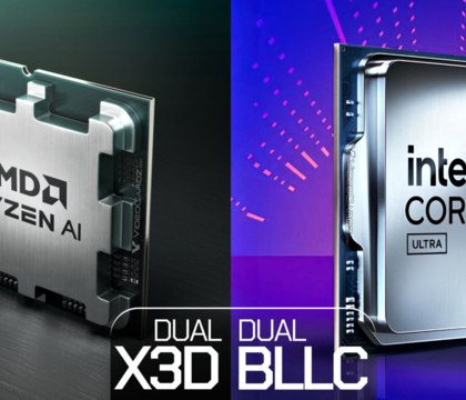 Intel готовит флагманский CPU с двумя кристаллами BLLC и общим объемом кэша в 200 МБ — Videocardz  На днях в сети появились сообщения о том, что AMD готовит к релизу флагманский 16-ядерный процессор линейки Granite Ridge с удвоенным объемом L3-кэша. Причем каждый из CCD-чиплетов этого CPU получит свой кристалл 3D V-Cache. А теперь стало известно о том, что похожий процессор может выпустить главный конкурент AMD в лице компании Intel.  Читать далее