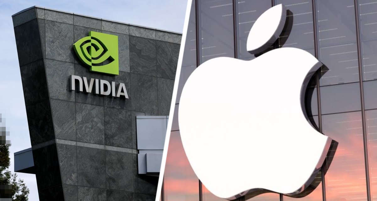 Nvidia превзошла Apple и стала крупнейшей компанией в мире Корпорация Nvidia стала крупнейшей компанией в мире во вторник благодаря поддержке искусственного интеллекта  Ссылка на новость: