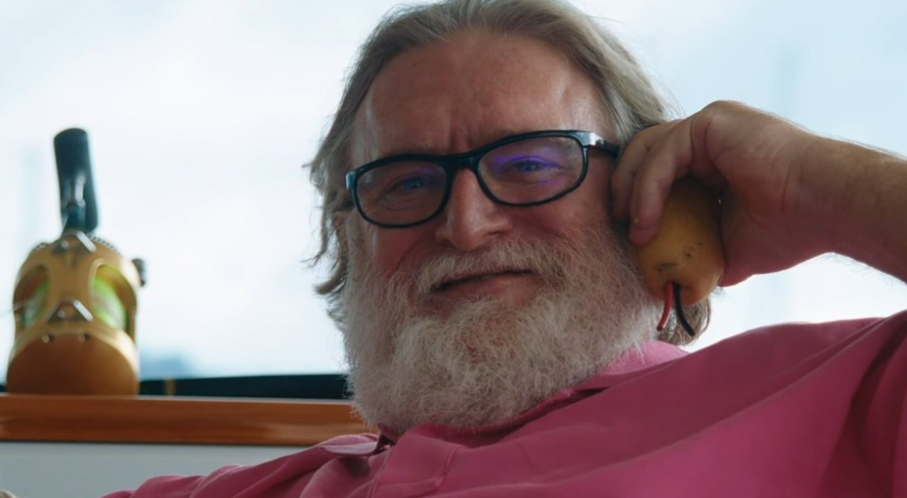 Гейб Ньюэлл дал интервью блогеру с 19 подписчиками — рассказал о 7-дневном рабочем графике и дайвинге  Босс Valve очень много работает.