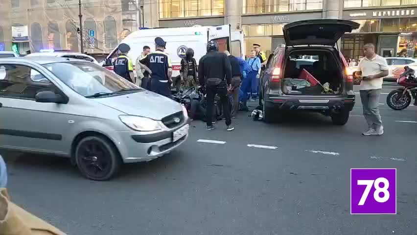 ДТП в Новокузнецке: мотоциклист с тяжелыми травмами госпитализирован