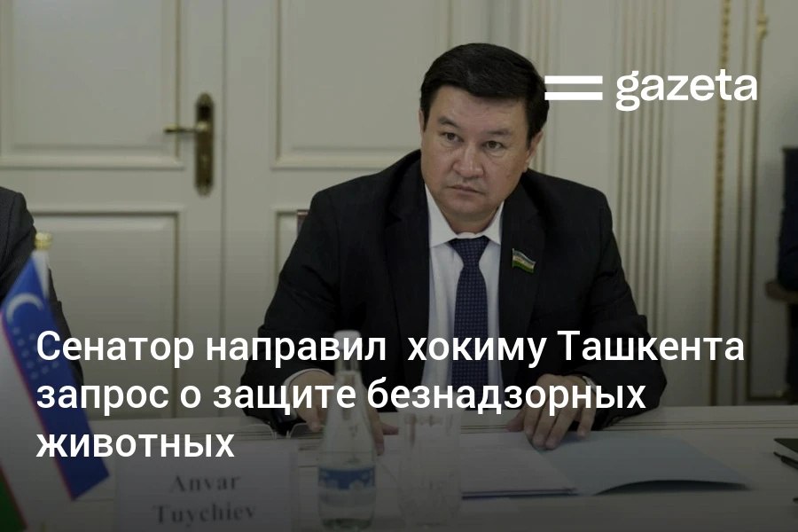 Председатель Комитета Сената по аграрным водохозяйственным вопросам и экологии Анвар Туйчиев направил запрос хокиму Ташкента о проблемах связанных с созданием приютов для безнадзорных животных В запросе отмечаются недостатки в работе служб отлова и случаи насилия над животными   www gazeta uz ru 2026 02 24 senator Telegram Instagram YouTube