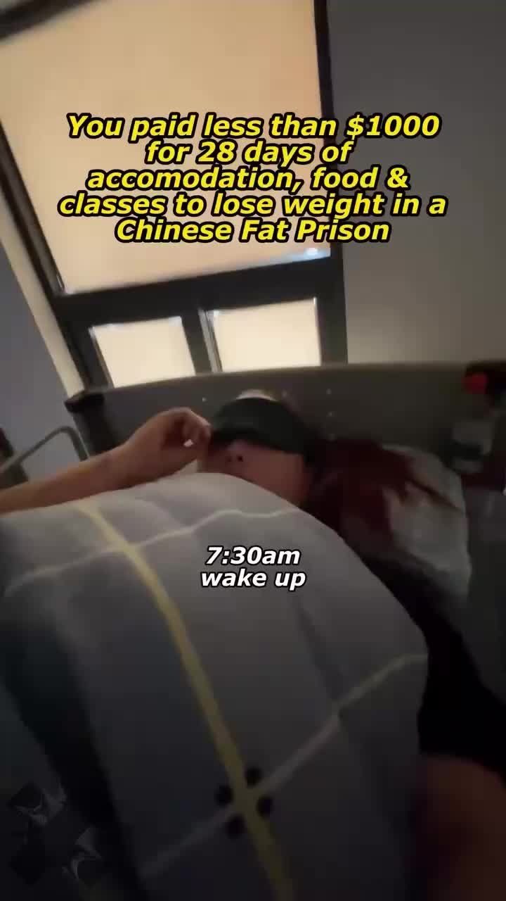 В Китае открыт 28-дневный лагерь для похудения с интенсивными тренировками