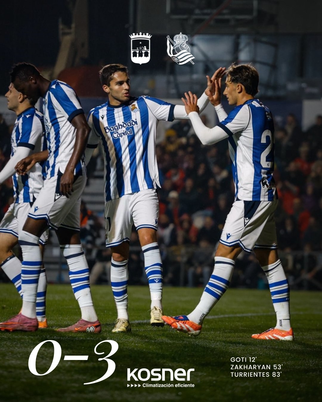 Гол Захаряна помог Реалу Сосьедад разгромить Негрейру в 1 64 Кубка Испании