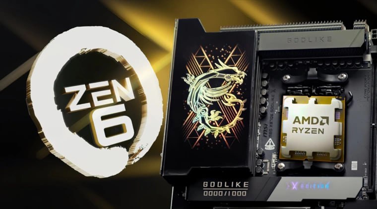 AMD Zen 6 Olympic Ridge готовит ядерную революцию от 6 до 24 ядер Инсайдер HXL раскрыл полную линейку десктопных процессоров следующего поколения и AMD снова играет по своим правилам без энергоэффективных ядер однокристальные модели будут иметь 6 8 10 или 12 физических ядер двухчиплетные варианты получат 16 8 8 20 10 10 и 24 12 12 ядра архитектура сохранит чистую концепцию без гибридных ядер zen 6c топовые решения уступают intel nova lake s по количеству ядер до 52 платформа продолжит использовать сокет am5 для обратной совместимости производство на 2 нм техпроцессе обеспечит высокие частоты и эффективность AMD делает ставку на проверенную модульную архитектуру предлагая гибкость конфигураций вместо гонки за максимальным числом ядер Сколько ядер достаточно для вашего сценария 12 для игр или 24 для рабочих задач Наши каналы Аmd