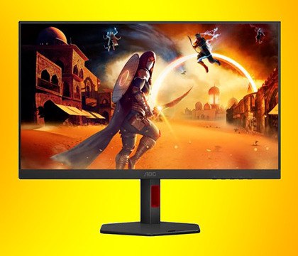 AOC выпустила геймерский монитор U27G4 с режимами 4K 160 Гц и 1080р 320 Гц — цена и характеристики Компания AOC выпустила 27-дюймовый игровой монитор монитор U27G4 с функцией переключения режимов работы. Он построен на базе псевдодесятибитной 8-бит + FRC панели Fast IPS с пиковой яркостью 450 нит, коэффициентом статической контрастности 1000:1 и скоростью отклика 1 мс GtG . Читать далее