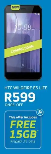 Новых HTC U на горизонте пока не видно, а вот бюджетки Wildfire продолжают выходить. В ЮАР, например, замечены постеры телефона с экраном 16:9 и ценой всего 2700 рублей.  Mobiltelefon.ru   Подписка