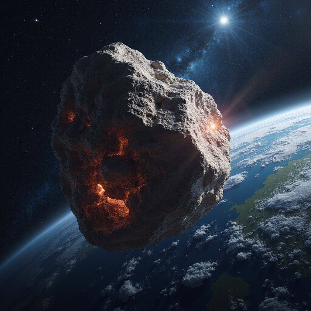 Гигантский астероид может врезаться в Землю в любой момент учёные 20 метровый CE2XZW2 обнаружили сегодня