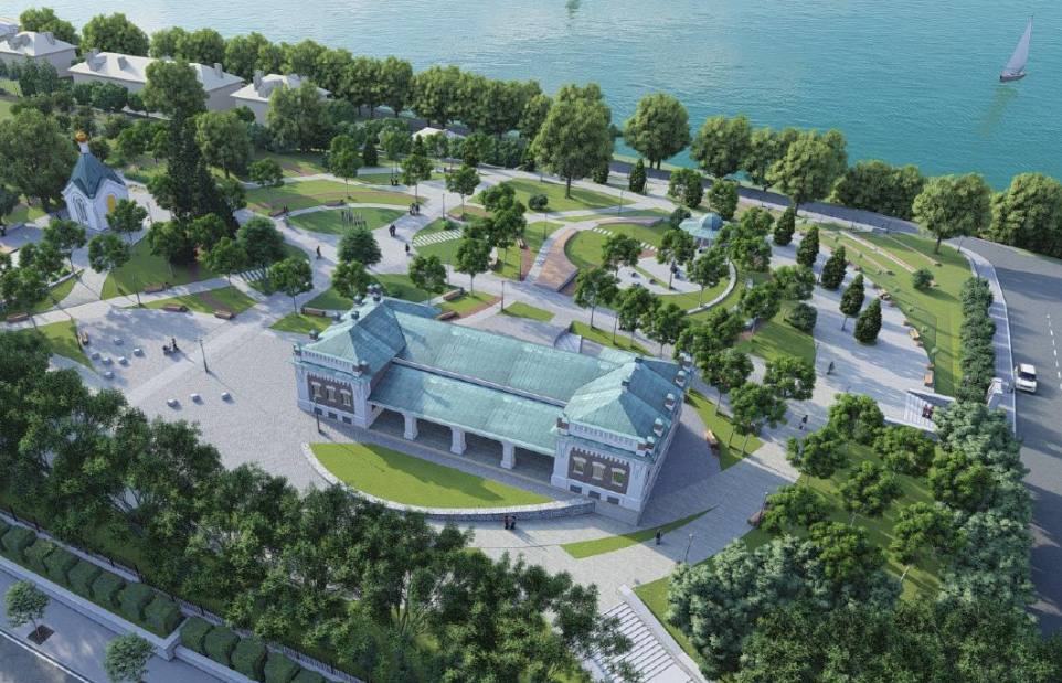 В Перми приступают к работам по развитию территории старого зоопарка на ул Монастырской 10 У Спасо Преображенского кафедрального собора будет обустроено новое общественное пространство Архиерейский квартал в его границах запланировано благоустройство территории у собора обустройство яблоневого сада и восстановление пяти архиерейских домов Проект разделён на зону памяти где также предусмотрены места для размещения в будущем памятников или арт объектов и светскую зону для отдыха и прогулок