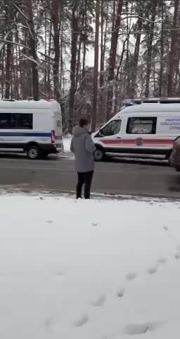 ДТП на Ильинском шоссе: автобус врезался в дерево после столкновения с легковушкой