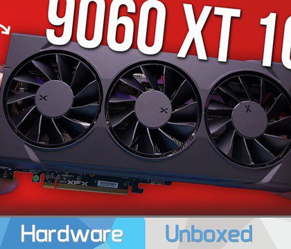 Hardware Unboxed опубликовал независимый обзор Radeon RX 9060 XT 16 ГБ Авторы YouTube-канала Hardware Unboxed опубликовали результаты независимого тестирования графического ускорителя Radeon RX 9060 XT 16 ГБ. Они проверили возможности адаптера в ряде современных игр с разрешениями Full HD и Quad HD, а затем сравнили полученные результаты с показателями других популярных видеокарт последних поколений. Читать далее