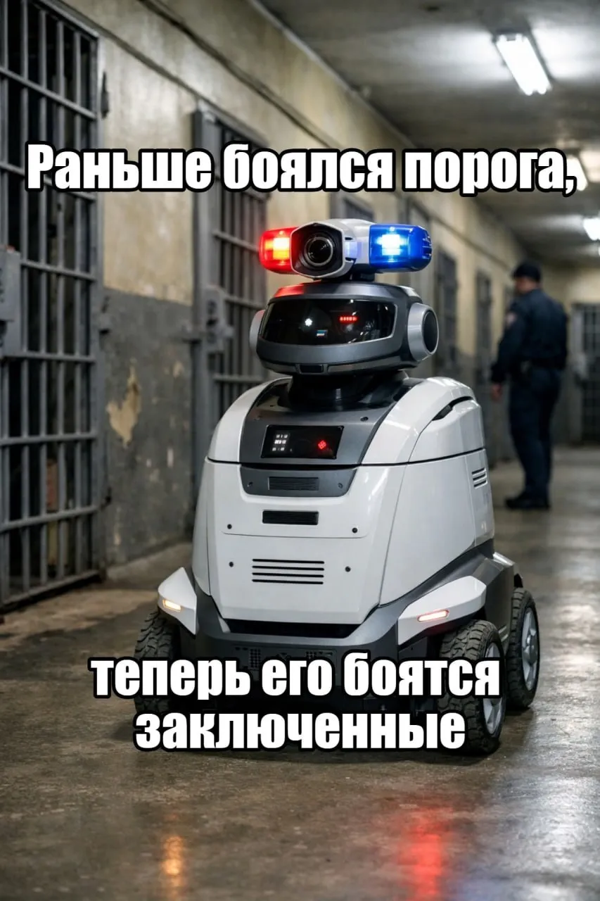 В колониях тестируют роботов надзирателей В России запустили киберпатруль об этом сообщили в УФСИН России по Самарской области Пока проект тестовый но технологии уже умеют ориентироваться в пространстве и анализировать обстановку Они патрулируют территорию фиксируют нарушения и передают данные сотрудникам Еще недавно робот пылесос просто убирал за вами крошки Теперь он следит за порядком в колонии Технический прогресс он такой   Подпишитесь на Абзац в Mах
