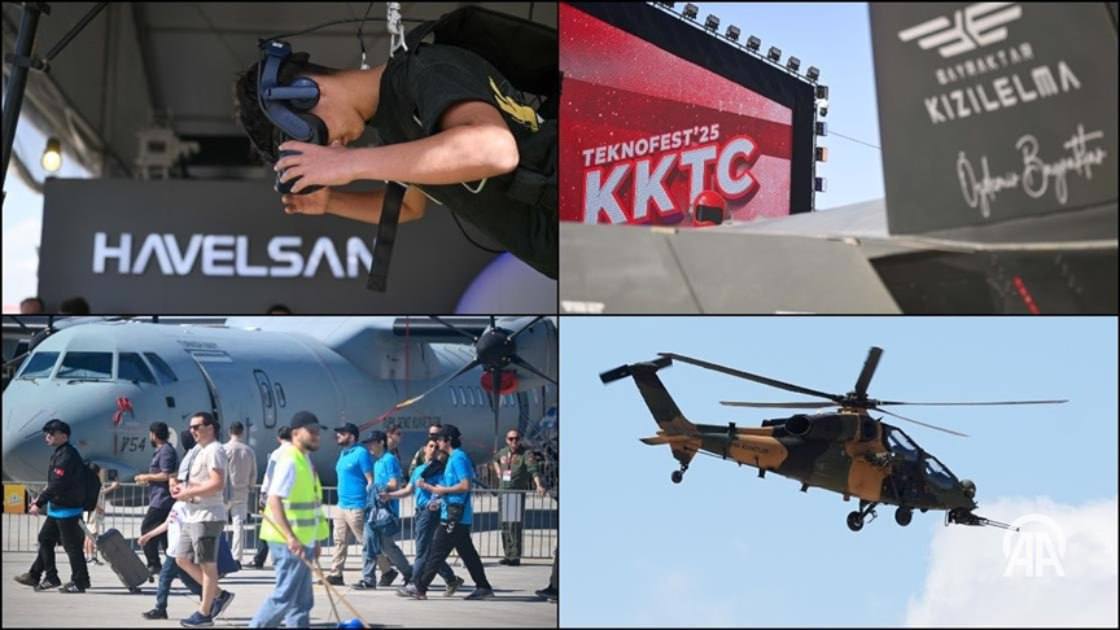 В столице Турецкой Республики Северного Кипра ТРСК в четверг, 1 мая открылся Фестиваль авиации, космонавтики и технологий «ТЕХНОФЕСТ-2025» Активную поддержку 11-му фестивалю «ТЕХНОФЕСТ-2025» оказывают Администрация Президента ТРСК, Министерство промышленности и технологий Турции и «Фонд технологической команды Турции» Фонд T3 .