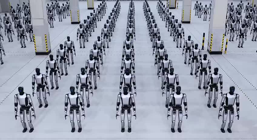 Ubtech запускает массовую поставку человекоподобных роботов для автомобильной промышленности