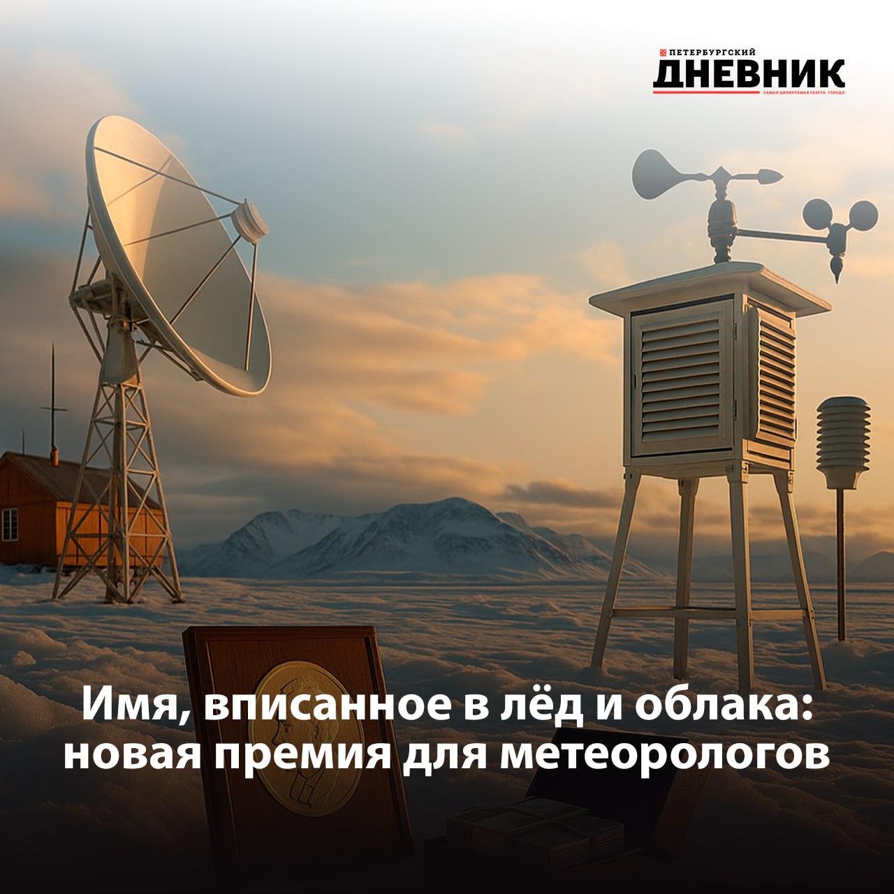 Учёные гидрометеорологи получат премию имени Евгения Фёдорова Правительство России учредило премию имени выдающегося советского геофизика и полярника Евгения Фёдорова Её будут вручать специалистам внёсшим значительный вклад в развитие гидрометеорологической службы Три премии по 1 миллиону рублей каждая будет присуждаться раз в три года Фото DALL E Подписаться на Петербургский дневник в МАХ
