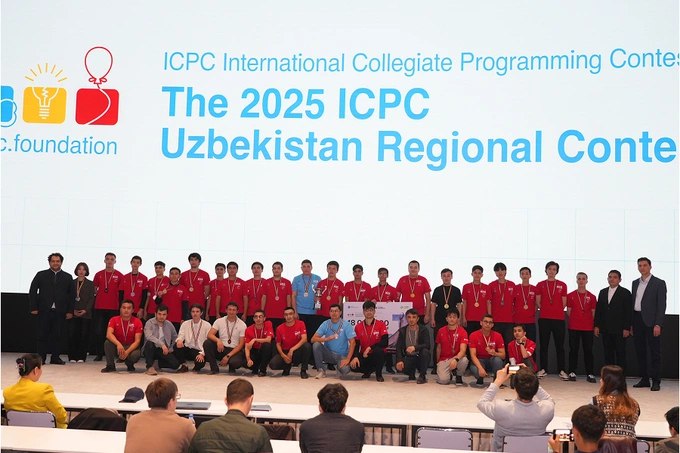 Компания UZCARD стала спонсором призовых мест четвертьфинала ICPC Uzbekistan 2025 крупной студенческой олимпиады по спортивному программированию которая прошла 2 ноября при поддержке IT Park Uzbekistan и Министерства цифровых технологий В четвертьфинале ICPC Uzbekistan 2025 приняли участие 202 команды из 32 университетов с общим количеством более 600 участников реклама www gazeta uz ru 2025 11 04 uzcard