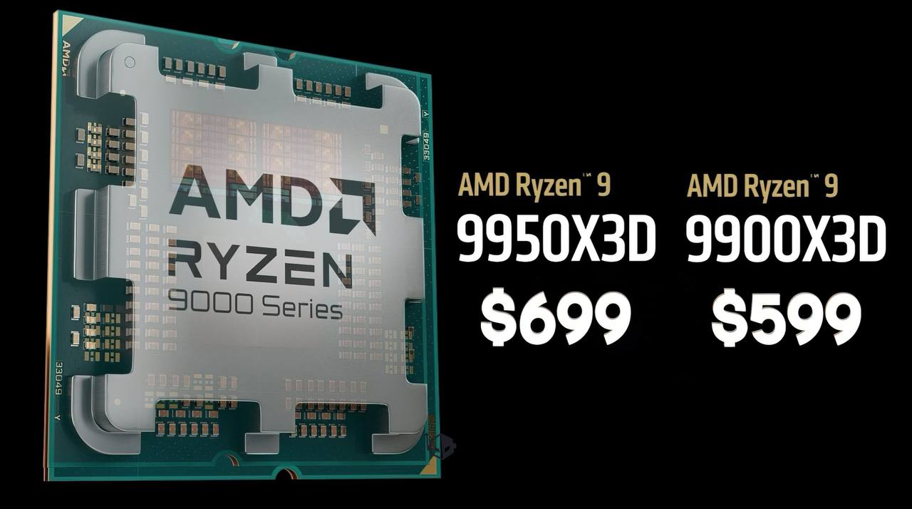 AMD добивает Intel? Новые Ryzen 9 9950X3D и 9900X3D выходят уже 12 марта  Intel, тебе там удобно в уголке? AMD готовит очередной удар: старший вице-президент компании Джек Хьюнх подтвердил, что топовые Ryzen 9 9950X3D и Ryzen 9 9900X3D поступят в продажу уже 12 марта. Ценник не изменился: $700 за старшую модель и $600 за младшую.  Что по характеристикам?   Ryzen 9 9950X3D — 16 ядер, 144 МБ кэша, 5,7 ГГц на пике и 170 Вт TDP.   Ryzen 9 9900X3D — 12 ядер, 140 МБ кэша, 5,5 ГГц и 120 Вт TDP.  Эти процессоры — мечта геймеров, энтузиастов и тех, кто делает тяжелый видеомонтаж. И кажется, Intel пора напрячься: в феврале доля AMD на Mindfactory улетела в космос — 89,9% против жалких 10,1% у синих. Ryzen 7 9800X3D вообще стал бестселлером, а Ryzen 9 9950X догнал по продажам Core i5 14600KF — самый популярный чип Intel.  С такими темпами скоро Intel придется выпускать процессоры под брендом “AMD Inside”. Как думаешь, сможет ли Intel что-то противопоставить?   #новости