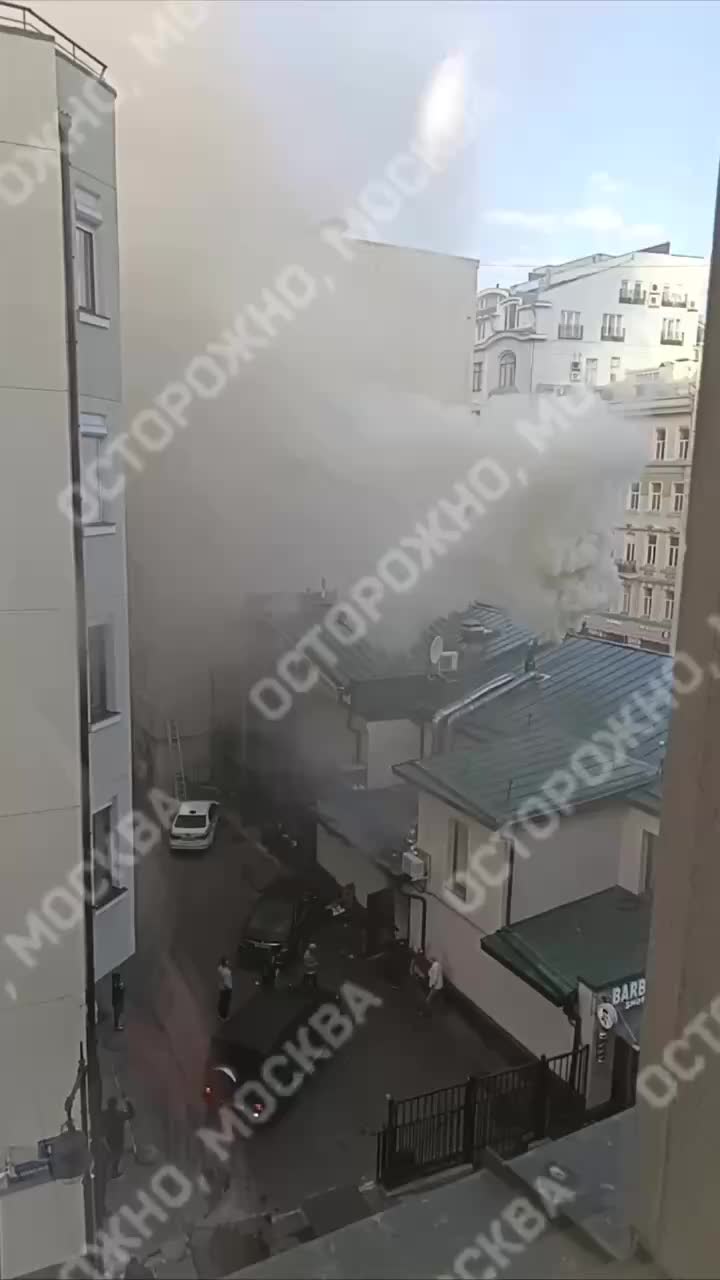 Пожар в турецком ресторане на Арбате: без пострадавших