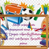 ГБУ ОО ЗО "Средняя общеобразовательная школа № 43" пгт.Весёлое Весёловского района