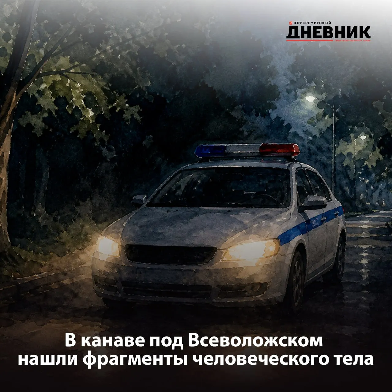 Во Всеволожском районе нашли фрагменты человеческого тела В Ленинградской области возбуждено уголовное дело после обнаружения фрагментов тела мужчины Их нашли 1 мая в канаве между посёлком имени Свердлова и карьером Мяглово останки были упакованы в несколько чёрных полиэтиленовых пакетов На место выехала следственно оперативная группа с участием следователей криминалистов и сотрудников полиции Возбуждено уголовное дело по статье об убийстве Назначены экспертизы устанавливается личность погибшего и возможные причастные к преступлению Расследование продолжается Фото DALL E Подписаться на Петербургский дневник в МАХ