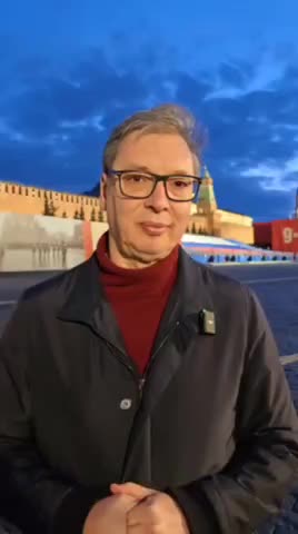 Президент Сербии Вучич на Красной площади: отсутствие страха перед санкциями ЕС