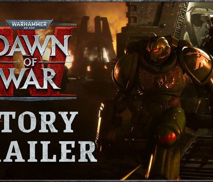 Вышел сюжетный трейлер Warhammer 40 000 Dawn of War IV геймерам дадут поиграть за примарха Компании Deep Silver и King Art Games представили на суд публики кинематографический сюжетный трейлер предстоящей стратегии Warhammer 40 000 Dawn of War IV В нем показали фрагменты из игровых кат сцен и пререндеренных CGI роликов Также разработчики раскрыли новые подробности о сюжетном режиме проекта