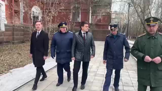 Благоустройство красноярского военного госпиталя и новое оборудование для диагностики