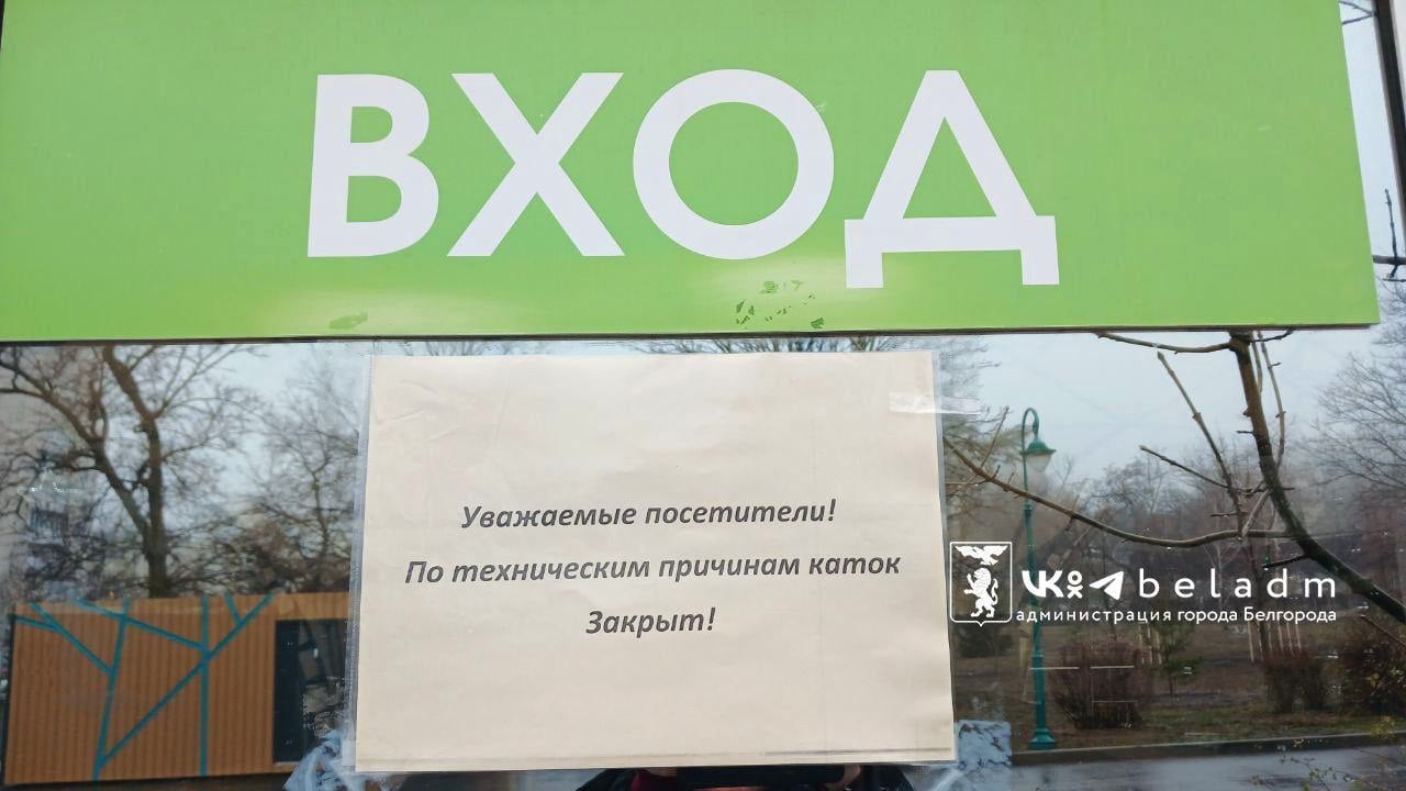 В ближайшие дни белгородцы не смогут покататься на коньках в Центральном парке и на на Есенинском катке.  Дело в плюсовой температуре. Когда катки откроют вновь, будет зависеть от погоды.