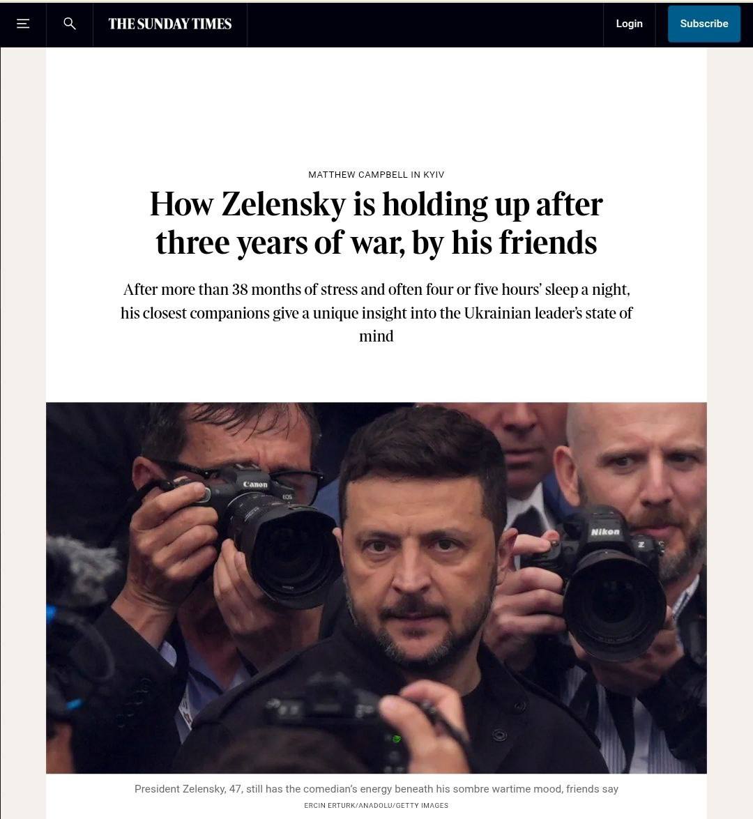 Бункер. Пинг-понг. Украина. The Sunday Times выяснил: в начале СВО Зеленский с командой прятались глубоко под землёй. Играли в пинг-понг — «разряжали обстановку». Пока в стране шла паника, гибли люди, рушились города — «офис президента» колотил шарик ракеткой. Теперь ясно, почему каждый их «мирный план» — это цирк с ракеткой. Поколение «ZOV» Telegram