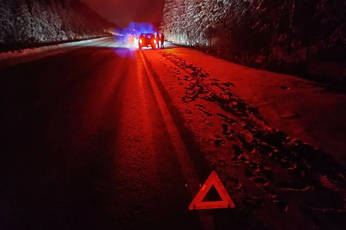 Сотрудники полиции оказали помощь семье в сломавшейся на Серовском тракте машине Сотрудники Госавтоинспекции оказали помощь семье застрявшей в зимнюю ночь на трассе в сломавшейся машине сообщает УГИБДД ГУ МВД России по Свердловской области Оперативная помощь семье чей автомобиль вышел из строя была оказана на днях в ходе патрулирования трассы Екатеринбург Нижний Тагил Серов Автомобиль с включенной аварийной сигнализацией и выставленным знаком аварийной остановки экипаж ДПС с бортовым номером 35 155 обнаружил на обочине трассы около 21 30 uralweb ru