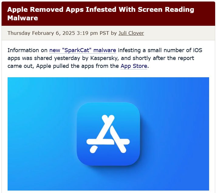 Apple удалила из AppStore 11 приложений с трояном, который воровал личные данные с фотографий пользователей.  Плохая новость: похожий вредоносный код обнаружили ещё в 89 приложениях    Прямой эфир