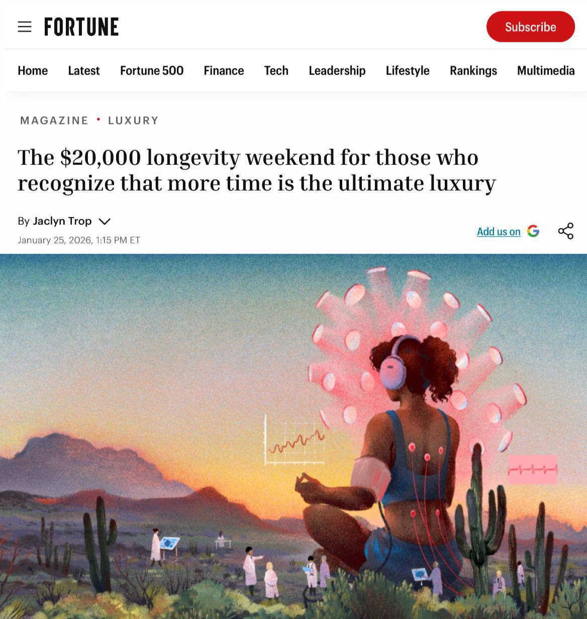 В Америке продают дополнительные годы жизни за 20 000 Да да на западе набирают популярность необычные ретриты с интенсивным медосмотром биохакингом и полной пересборкой образа жизни за 3 6 дней Там вас ждут ЭКГ УЗИ сосудов анализы сотен биомаркеров консультации десятков врачей фитнес тесты и персональный план как прожить дольше и без болезней Рынок настолько быстро разгоняется что индустрию долголетия уже оценивают в 8 трлн к 2030 году Прямо сейчас в игру заходят известнейшие био хакеры сети люксовых отелей и клиник А цены начинаются от 5 тысяч за базовые программы до 35 тысяч в год за членство Причём больше всех такие места посещают именно предприниматели и топ менеджеры Они то понимают что время это самый важный актив Точка роста