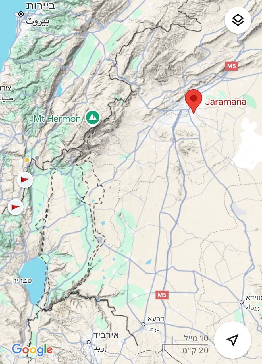 Премьер-министр Биньямин Нетаньяху и министр обороны Исраэль Кац поручили ЦАХАЛу подготовиться к обороне друзского поселения Джарамна, которое находится на окраине Дамаска и в настоящее время подвергается нападению со стороны сил сирийского режима:  "Мы не позволим террористическому режиму крайнего ислама в Сирии причинить вред друзам. Если режим причинит вред друзам - он пострадает и от нас".  Мы поручили ЦАХАЛу подготовить и выступить с резким и четким предупреждением: если режим причинит вред друзам, мы причиним ему вред.  Мы обязаны перед нашими братьями-друзами в Израиле сделать все, чтобы предотвратить вред их братьям-друзам в Сирии, и мы предпримем все необходимые шаги для обеспечения их безопасности».  #интеллиньюз